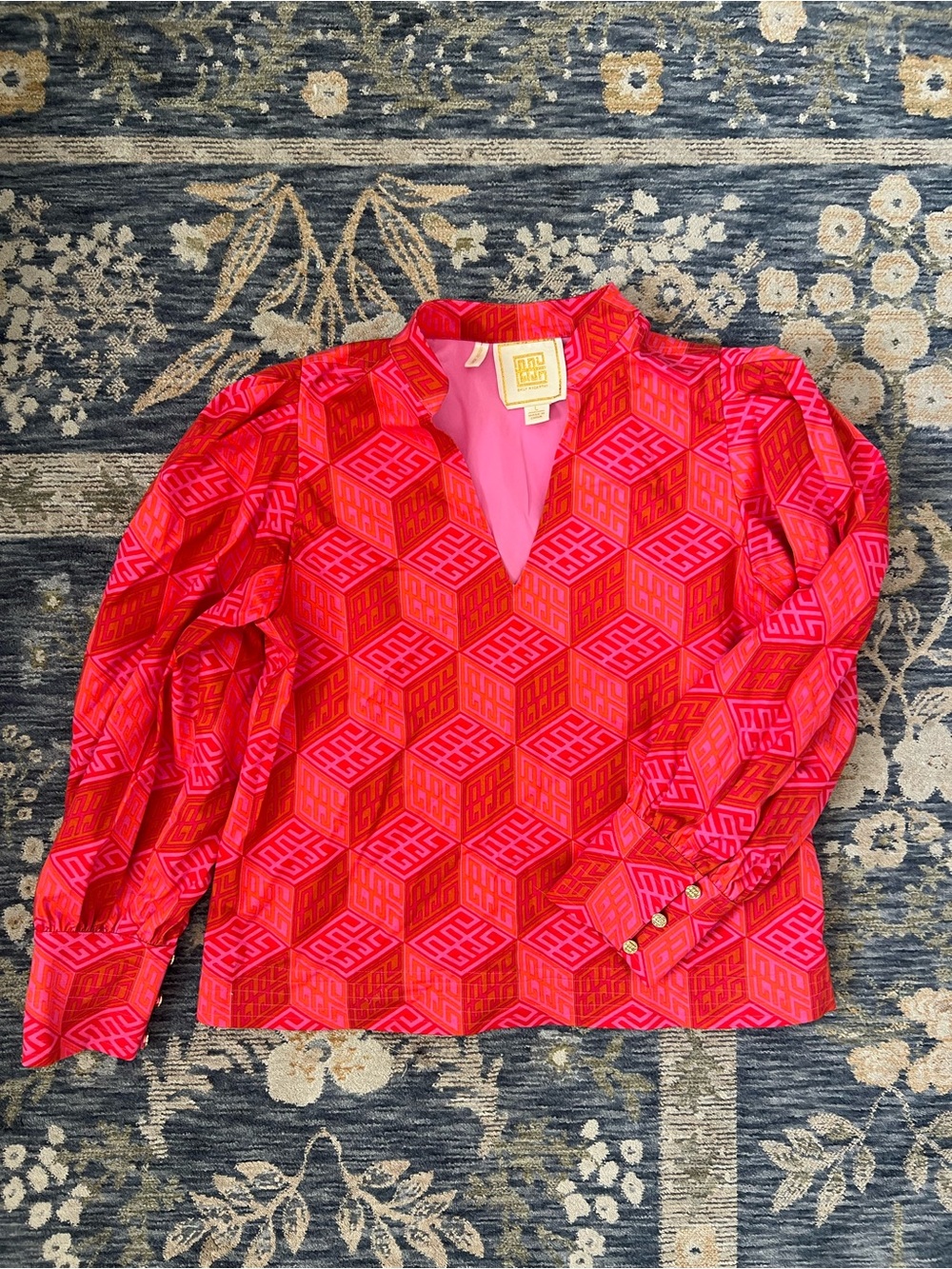 Emily McCarthy Hampton Top - Block Monogram